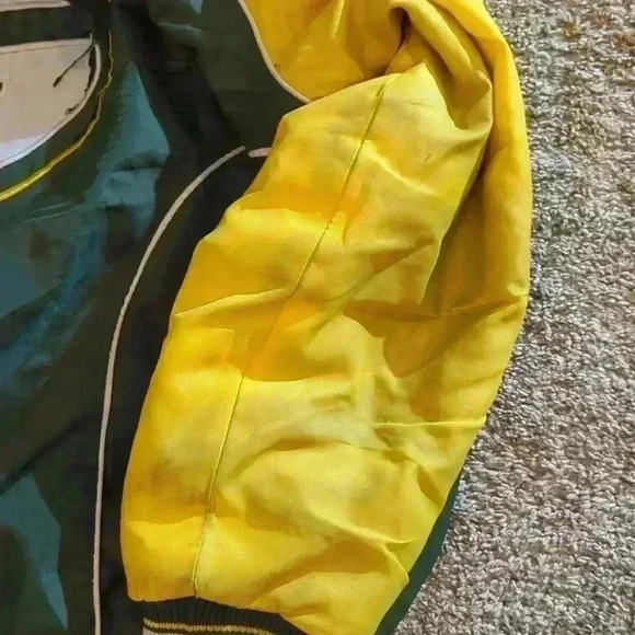 NFL Apparel Green Bay Packers winter jacket, green and yellow, XL - Picture 8 of 10